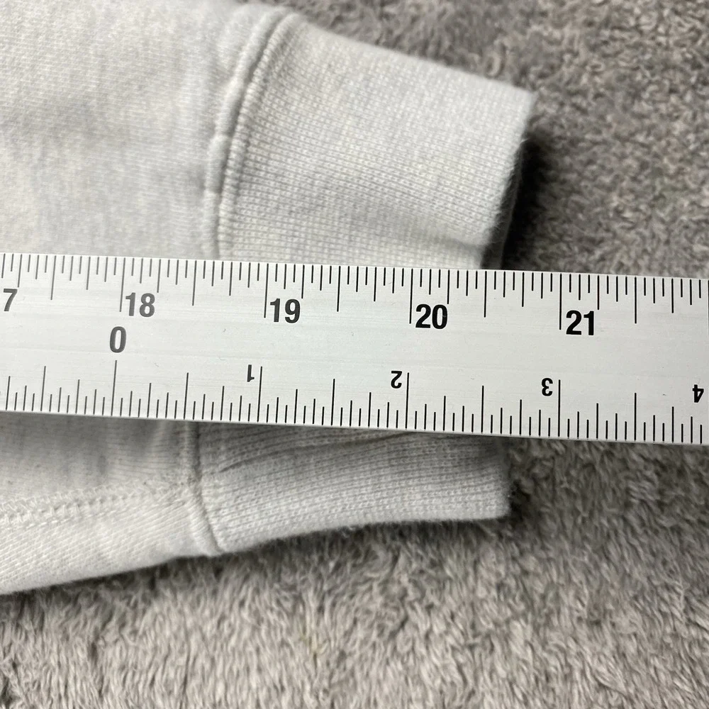 Nike‎ Mini Swoosh Sweatshirt Gray Medium Vintage Long Sleeve